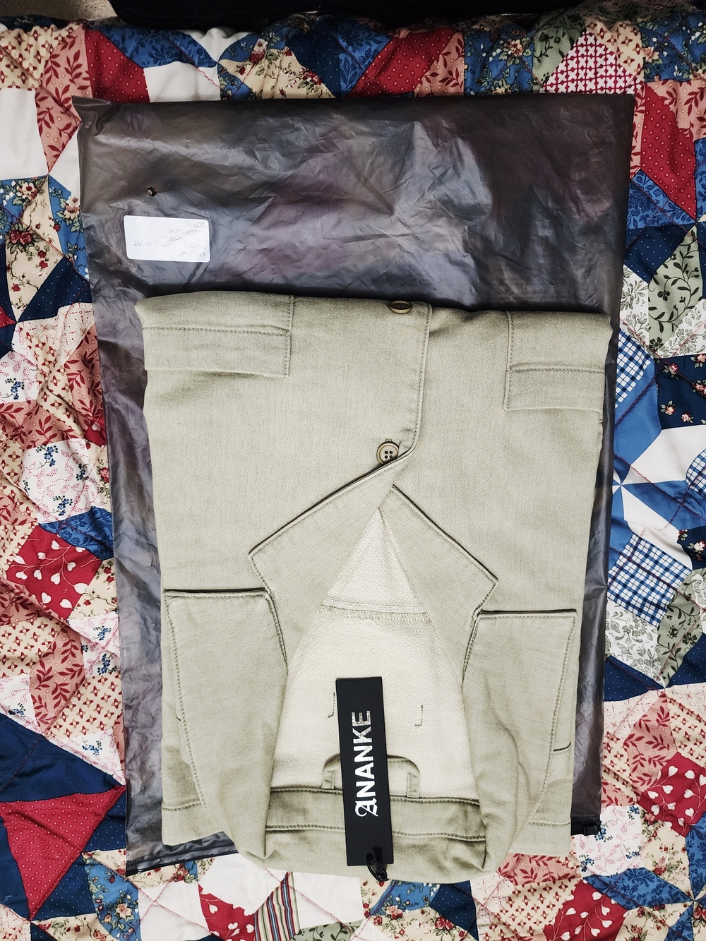 Ananke Beige Button Up - Picture 2 of 4